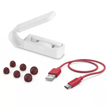 Hama Spirit Pocket TWS-kõrvaklapid True Wireless Stereo (TWS) Kõrvasisesed Kõned/Muusika Bluetooth Valge