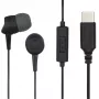 Hama 00184192 kõrvaklapid/peakomplekt Juhtmega ühendatav Kõrvasisene Kõned/muusika USB USB-C Must, tumehall