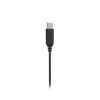 Hama 00184192 kõrvaklapid/peakomplekt Juhtmega ühendatav Kõrvasisene Kõned/muusika USB USB-C Must, tumehall
