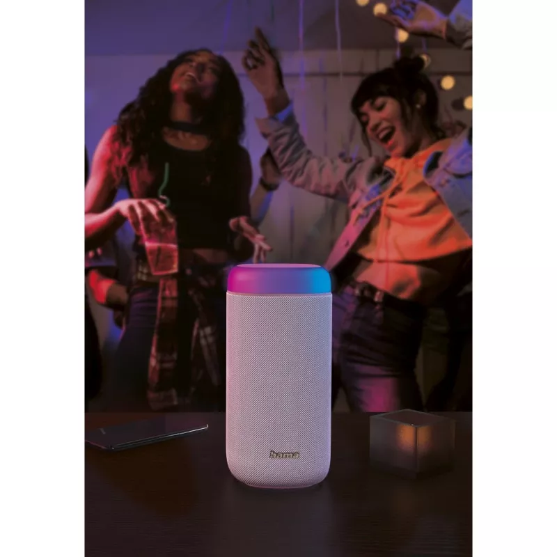 Hama Shine 2.0 stereoportatiivne kõlar valge 30 W