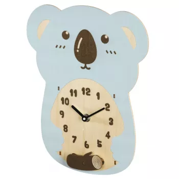 Hama Koala pendelmehaaniline kell Muu Sinine, Pruun, Puit