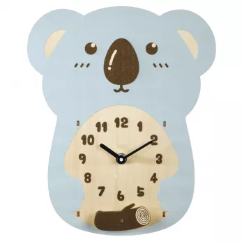 Hama Koala pendelmehaaniline kell Muu Sinine, Pruun, Puit