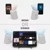 Hama Twin 3.0 Stereo kaasaskõlar, valge, 30 W