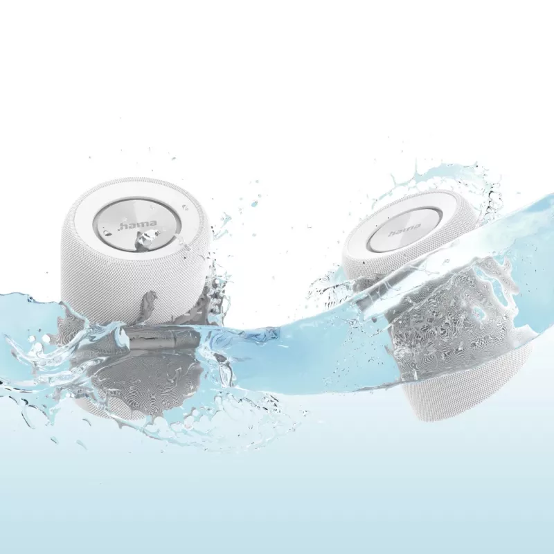 Hama Twin 3.0 Stereo kaasaskõlar, valge, 30 W