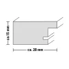 Hama Chalet Single picture frame Pruun