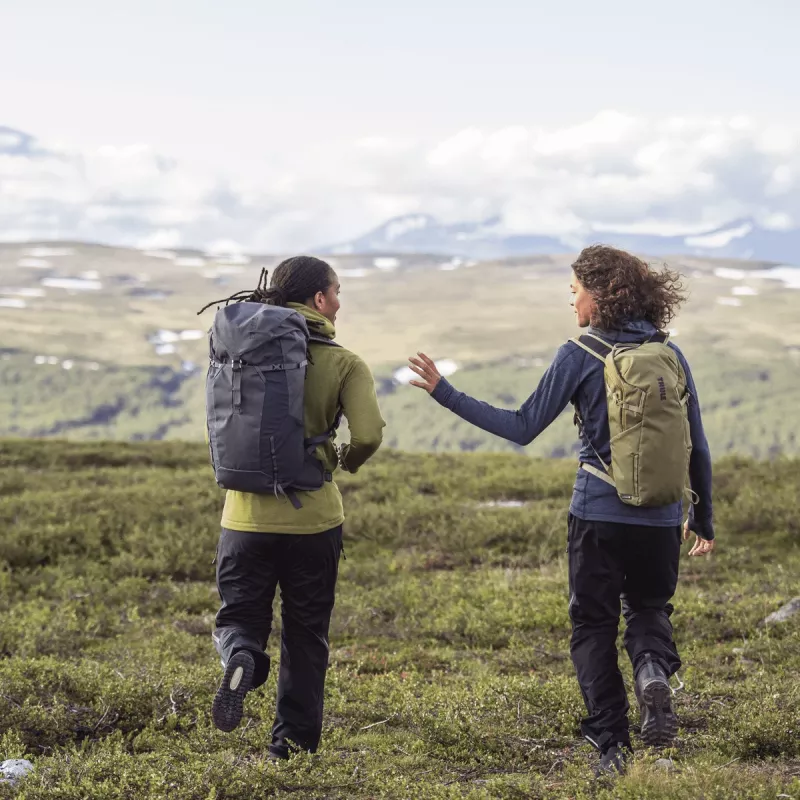 Thule Alltrail TALX115 seljakott Reisilipp Brown Taaskasutatud polüester