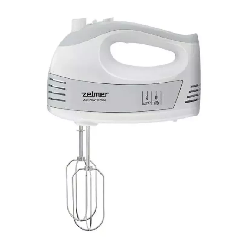 Hand mixer ZELMER ZHM2459S — 300W, 5 speed settings, stainless attachments