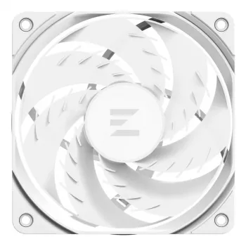 120mm ARGB korpuse ventilaator ZALMAN ZM-AF120R ARGB Valge — 120mm, ARGB-valgustus, valge raam
