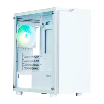 Arvutikorpus Zalman T4 Plus Mini Tower valge