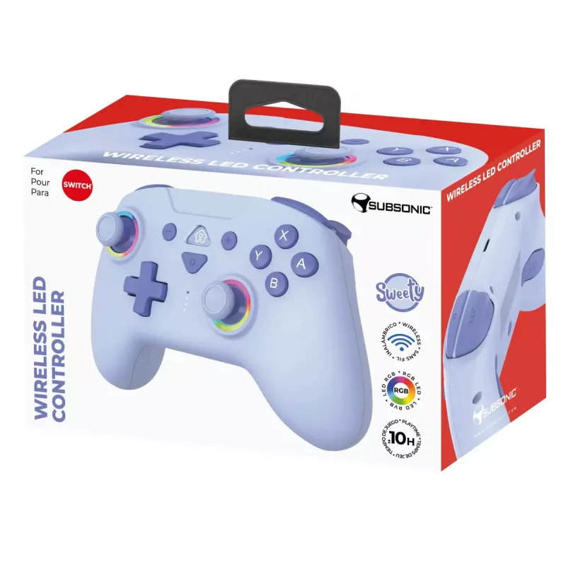 Gamepad Subsonic 147436 sinine RF Nintendo Switch juhtmevaba 10 h aku