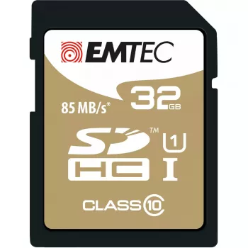 Mälukaart Emtec 32 GB SDHC Class 10 ECMSD32GHC10GP