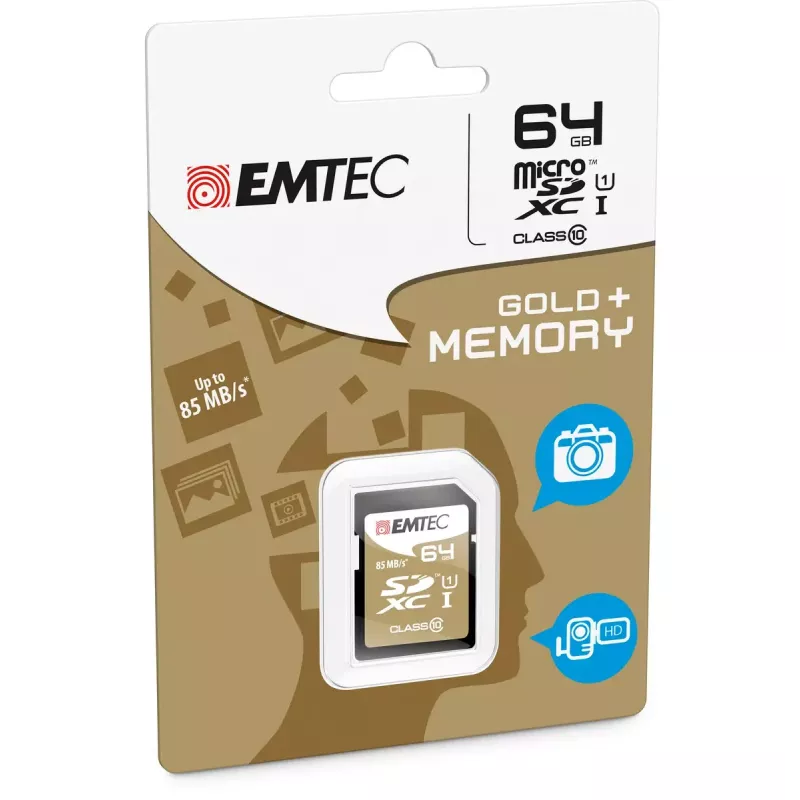 Mälukaart Emtec 64GB SDXC Class 10 ECMSD64GXC10GP