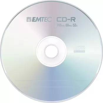 CD-R Emtec ECOC805052CB 700 MB 52x 50 tk