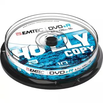 DVD+R Emtec ECOVPR471016CB 4.7 GB 10 tk