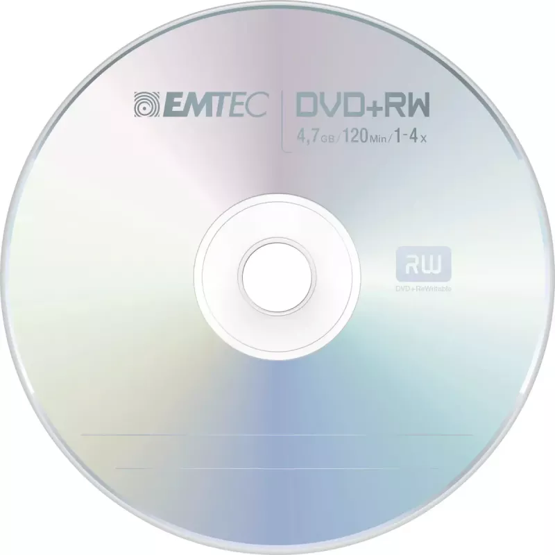 DVD+RW Emtec ECOVPRW47104CB 4.7 GB 10 tk