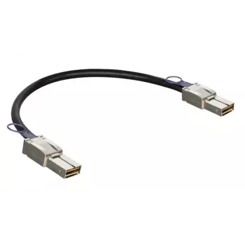 Võrgukaabel D-Link CXP 120G, 0,5 m, CXP isane–CXP isane, must