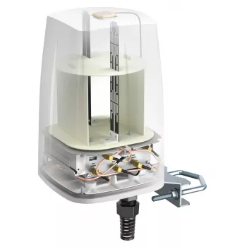 Mitmesuunaline võrguantenn QuWireless QuSpot PoE/LAN 4 dBi, 0,694–6 GHz, vertikaalne polarisatsioon