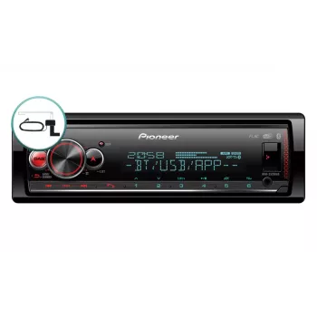 Car Media Receiver Pioneer MVH-S520DABAN 200W Bluetooth Must