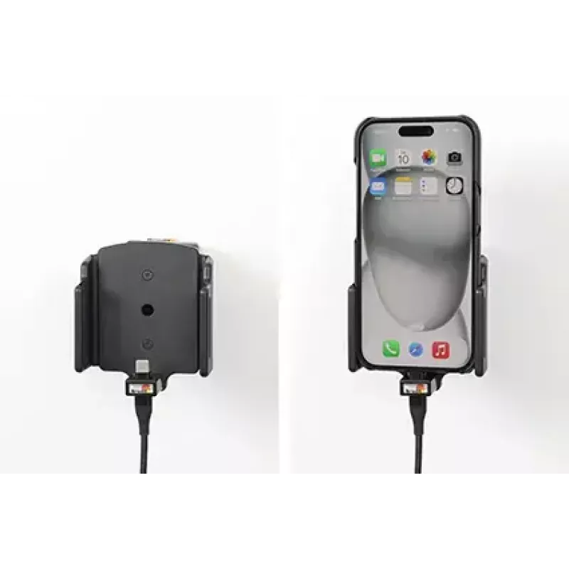 Aktiivne hoidik mobiiltelefonile/nutitelefonile Brodit 727370, must — auto- ja sisekasutus