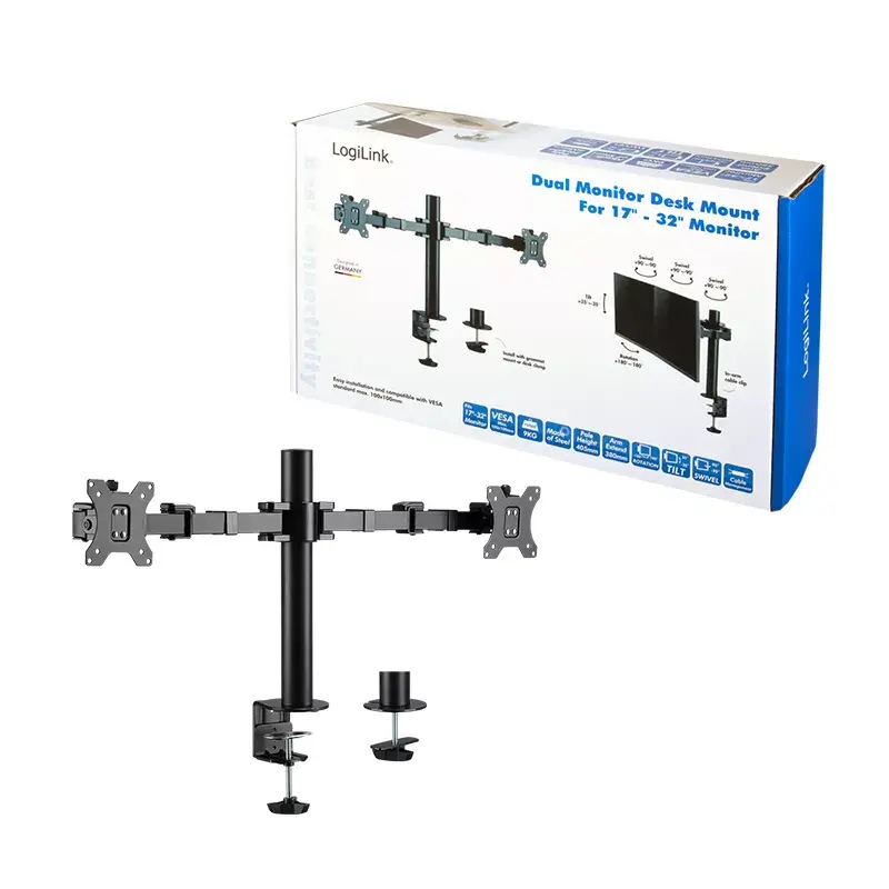 Monitorihoidik LogiLink BP0106 32-tolline Laud Must