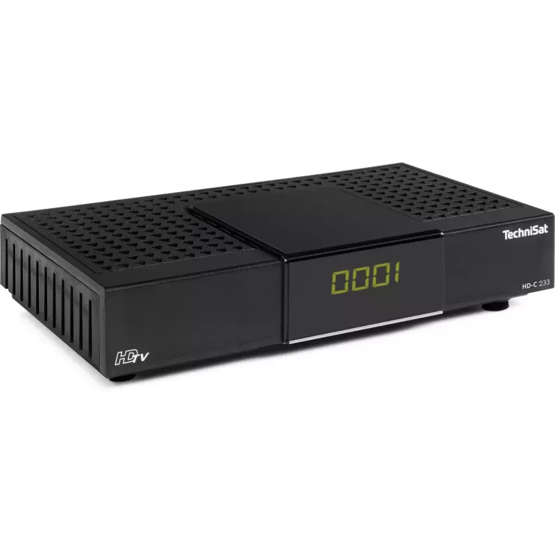 Kaabelvastuvõtja TechniSat HD-C 233 Must DVB-C 1 tuuner