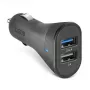 Auto USB laadija SBS Mobile TECR2USB24AFAST — auto sigaretisüütaja laadija, universaalne, must