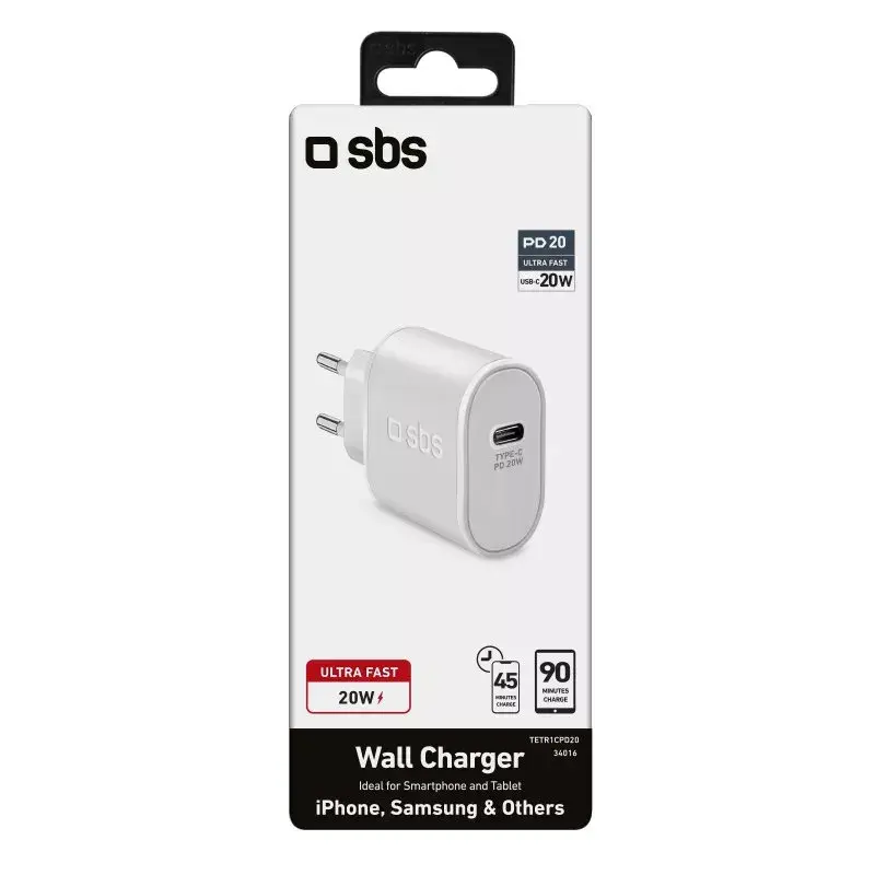 Toiteadapter SBS 20W Power Delivery laadija