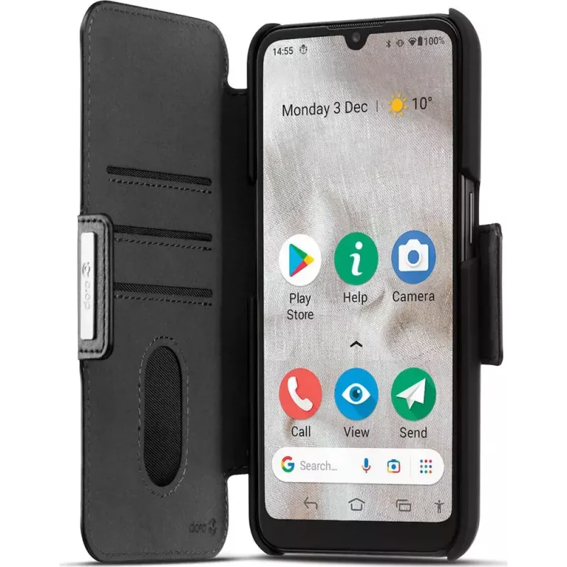 Mobiiltelefoni ümbris Bigben Connected DOROFOLIO8100N must Doro 8100/8110 jaoks