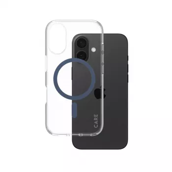 Cover PanzerGlass CARE by Flagship Case Läbipaistev Urban Combat Sinine MagSafe iPhone '24 6.1 toll