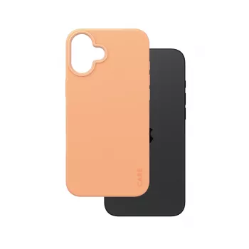 Cover PanzerGlass CARE by ® moodne ümbris Peachy w. MagSafe iPhone 16 Plus Transparent