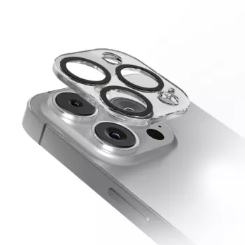 Ekraani- ja kaamerakaitse SBS TECAMGLIP16PK iPhone 16 Pro/Pro Max jaoks, kriimustuskindel, läbipaistev
