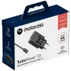Motorola TurboPower 33 W laadija, Peakomplekt, Mobiiltelefon, Nutitelefon Must Vahelduvvool Kiirlaadimine Siseruumides