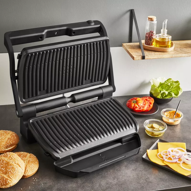 Kontaktgrill Tefal Optigrill+ XL GC727810 2000W, ristkülikukujuline, reguleeritav termostaat, must, 445×365×175mm