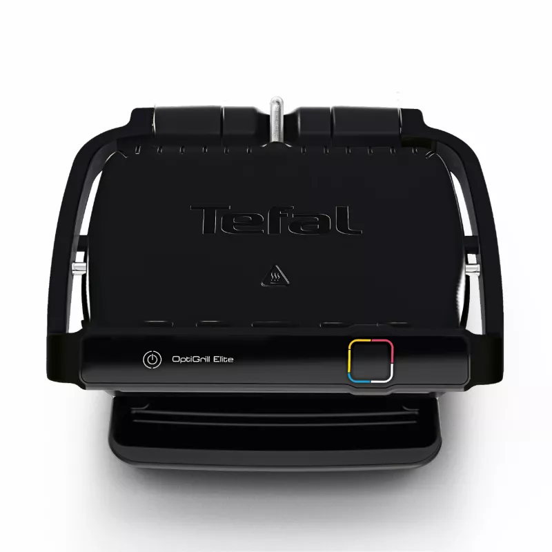 Kontaktgrill Tefal OptiGrill Elite GC7508 Must Termoplast Ristkülikukujuline