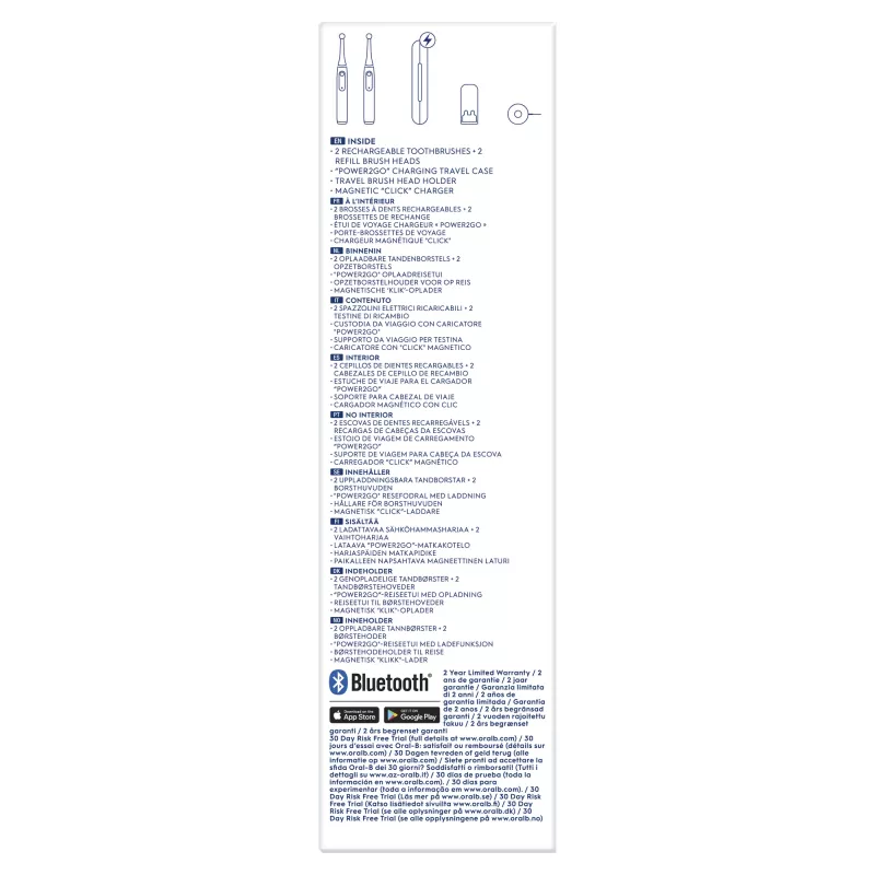 Pöörlev-võnkuv hambahari Oral-B iO 80363731 Must Hõbedane Täiskasvanu Igemehooldus Tundlik Valgendamine