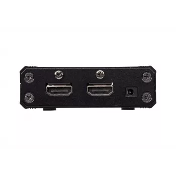 ATEN 3-pordiline True 4K HDMI lüliti, HDMI, metall, must, 60 Hz, 5 m, 3840 x 2160, 4096 x 2160