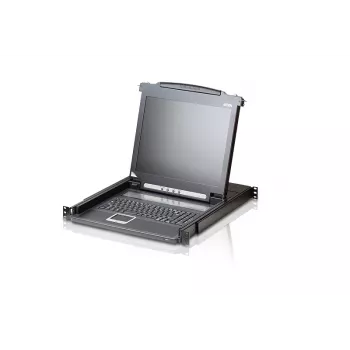ATEN CL1000M-ATA-GG riiulikonsool 43.2 cm (17 tolli) Must 1U