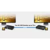 AV KVM pikendaja ATEN CE801 — USB True 4K HDMI üle Cat6 (4K @ 70 m / FHD @ 100 m), HDMI ja USB Type-A, must