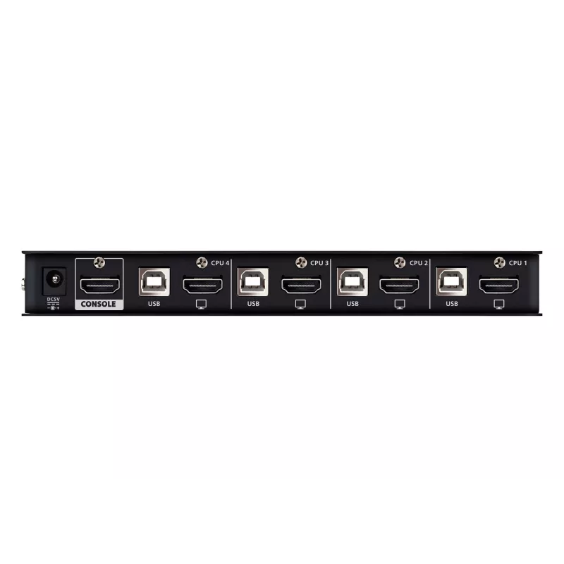 ATEN 4-Port USB 4K HDMI KVMP Switch USB klaviatuur hiir video