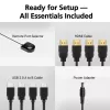 ATEN 4-Port USB 4K HDMI KVMP Switch USB klaviatuur hiir video