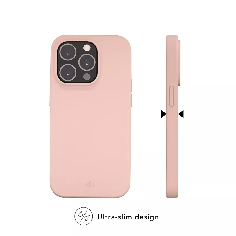 Ümbris dbramante1928 Monaco iPhone 14 Pro Max Pink Sand