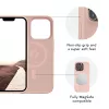 Ümbris dbramante1928 Monaco iPhone 14 Pro Max Pink Sand