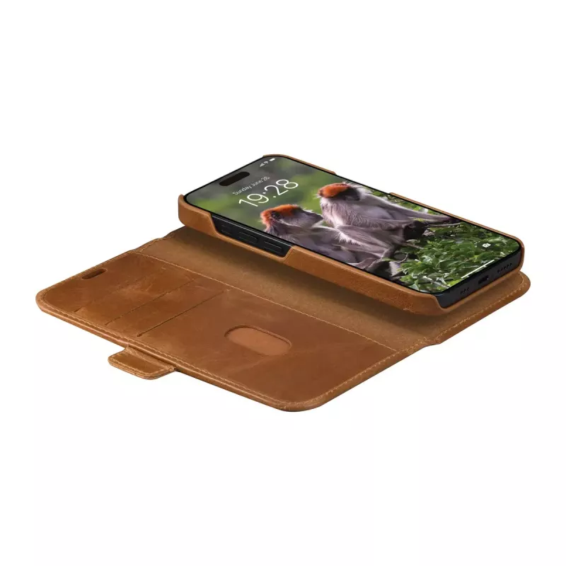 Folio Case dbramante1928 Lynge iPhone 15 Plus Pruun
