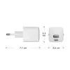 dbramante1928 re-charge Pro - EU seinadapter USBC30W+USBA18W-W