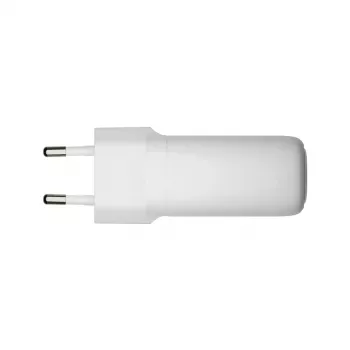 Laadija d bramante re-charge Pro EU – Siseruumides, AC 110–240 V, USB‑C 65 W + USB‑A 18 W, valge