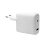 Laadija d bramante re-charge Pro EU – Siseruumides, AC 110–240 V, USB‑C 65 W + USB‑A 18 W, valge