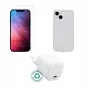 Mobiilseadme laadija eSTUFF ES-KIT-IPH14 USB USB-C siseruumides kasutatav vahelduvvoolu läbipaistev valge