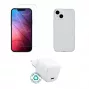 Mobiilseadme laadija eSTUFF ES-KIT-IPH15 Siseruumide Vahelduvvool Läbipaistev Valge USB USB-C
