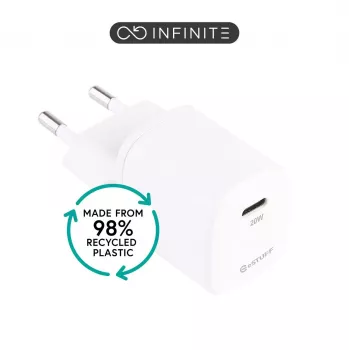 eSTUFF ES637025-BULK mobiilseadme laadija Nutitelefon Valge AC Kiirlaadimine Siseruumides
