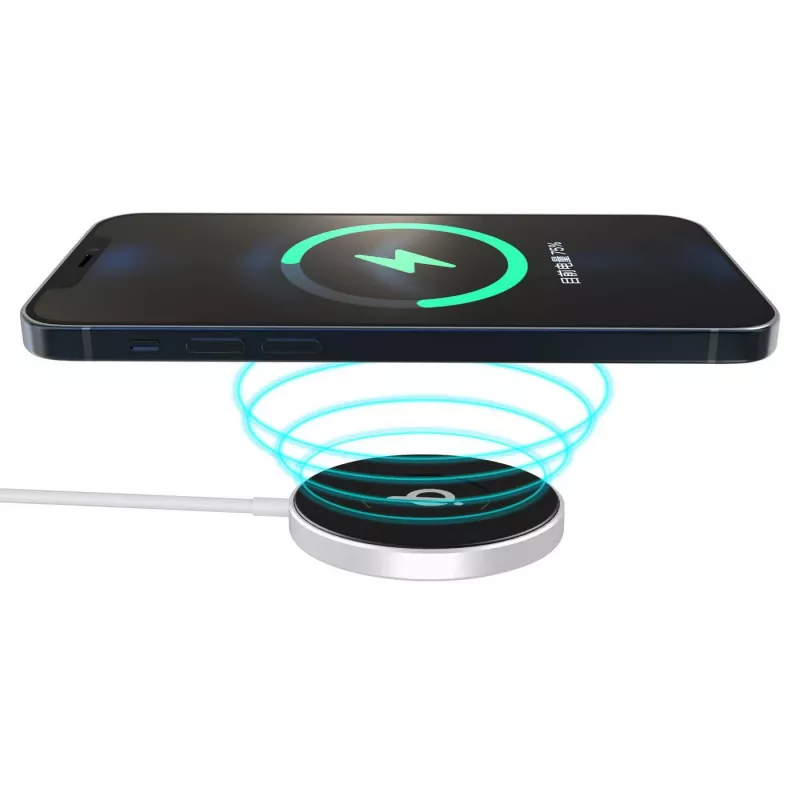 eSTUFF ES638100 mobiilseadme laadija Nutitelefon Alumiinium Vahelduvvool Juhtmevaba laadimine Kiirlaadimine Siseruumides